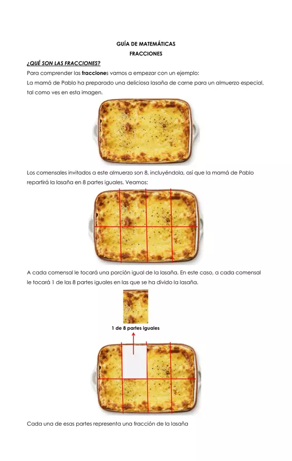 Repaso de fracciones 5°Básico