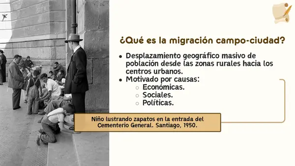 Migración y urbanización en Chile | Segundo Medio