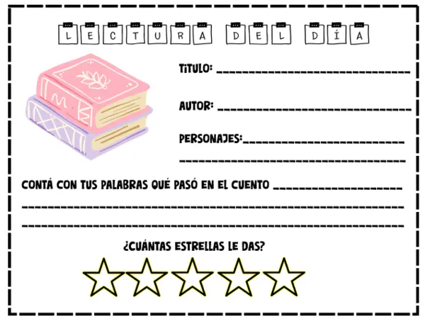 lregistro de lectura