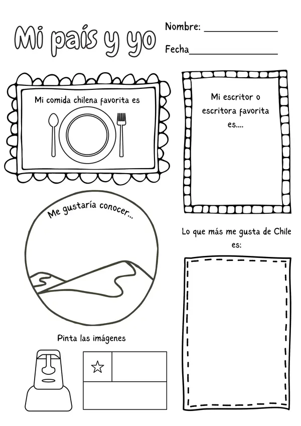 Ficha fiestas patrias pdf - Mis favoritos - Lee y escribe una paya 