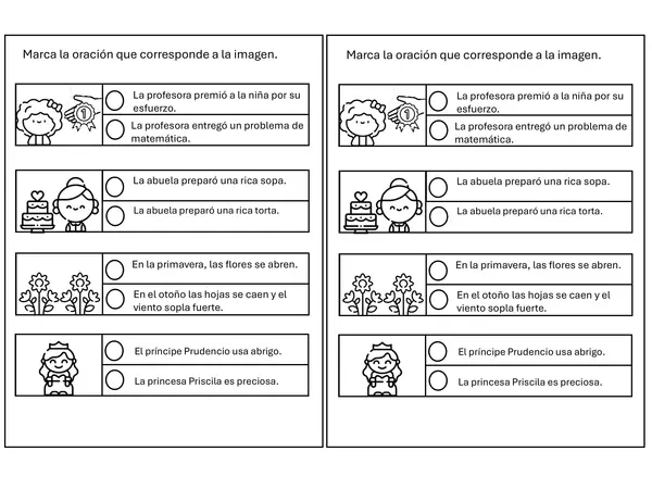 📘 Guía de Oraciones con "pr" ✍️