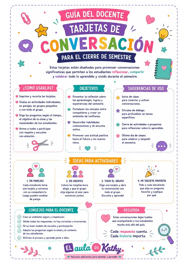 🌟 Kit de Cierre de Semestre