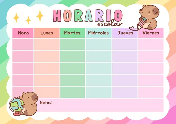 Horarios de Clases 