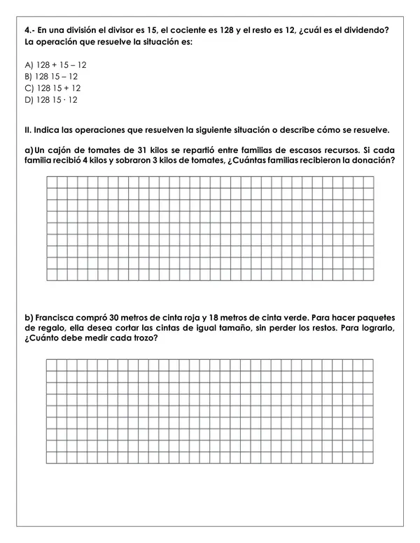 Guía de trabajo - Resolución de problemas