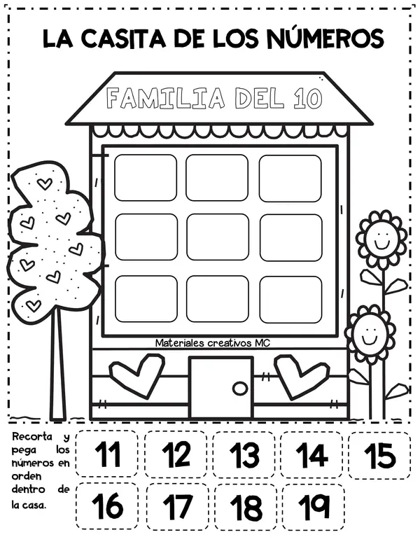 LA CASITA DE LOS NÚMEROS 