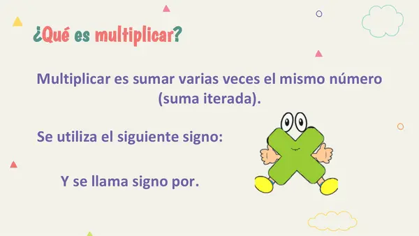 La multiplicación