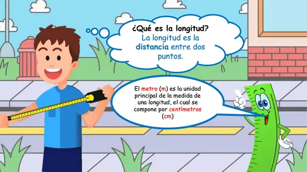 ppt longitudes centímetros y metros