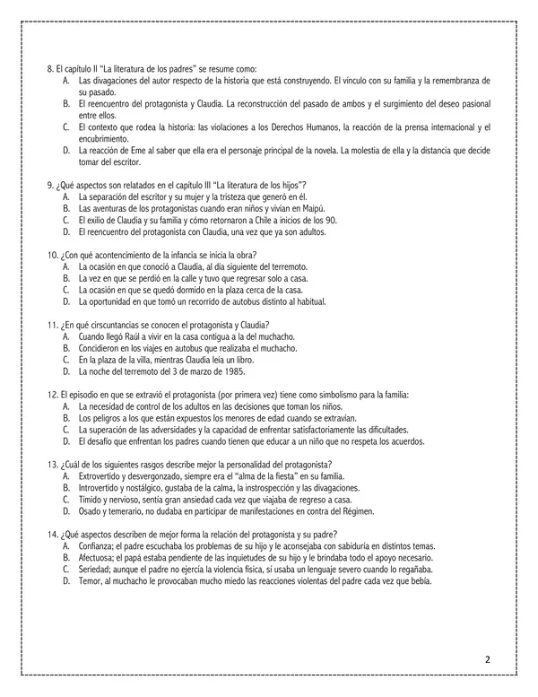 Formas de volver a casa. Alejandro Zambra
