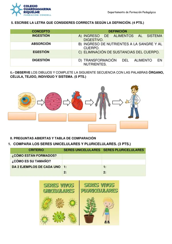  Evaluación de Cs Naturales (A.C) 