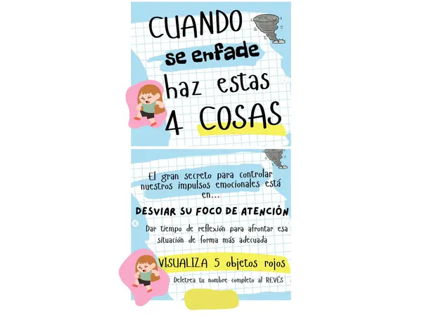 Regulación emocional – Manejo del enojo