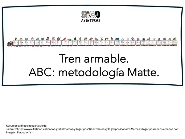 Tren armable ABC