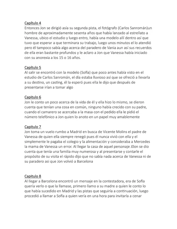 Resumen libro "Las chicas de alambre"