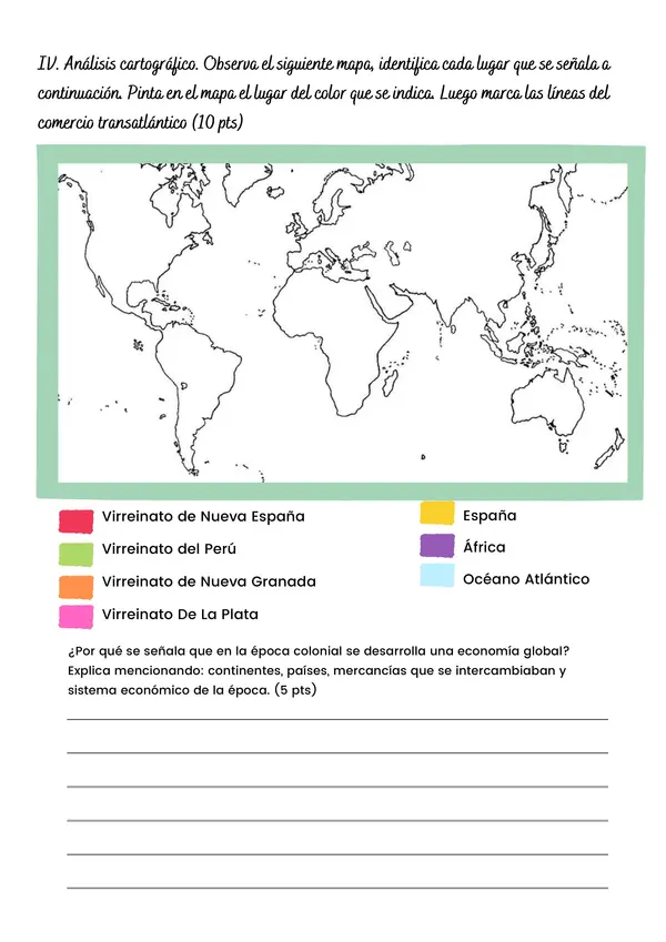 Guía La Colonia en América