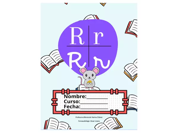 Lectoescritura letra R y RR