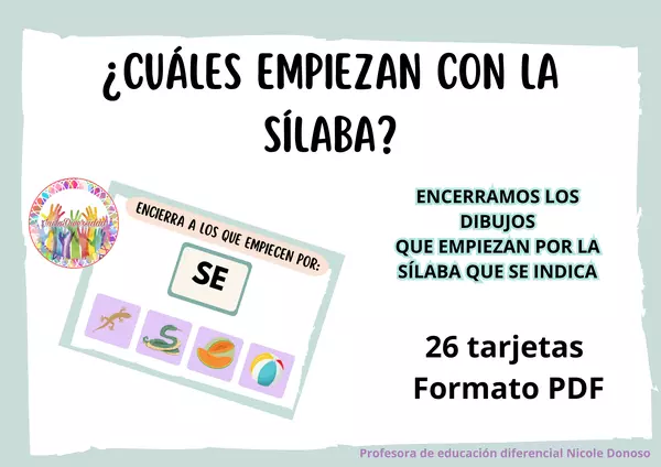 Cuáles empiezan con la sílaba