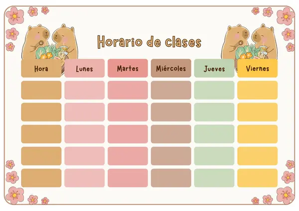 Horarios de Clases 