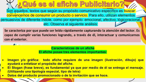 el afiche
