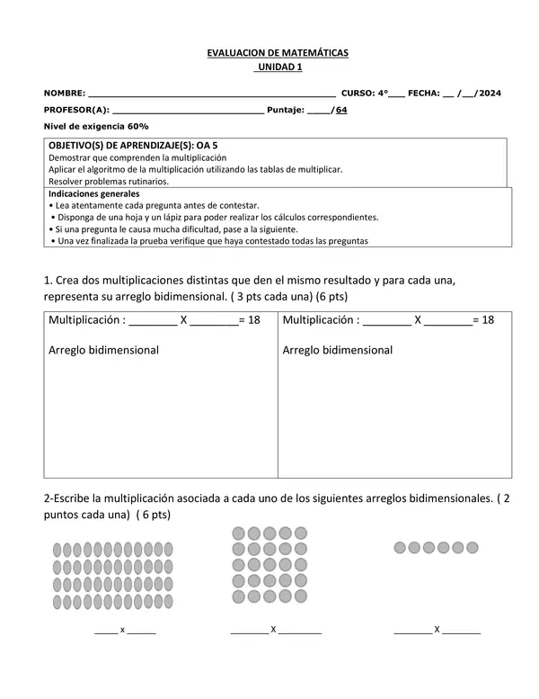 MULTIPLICACIÓN