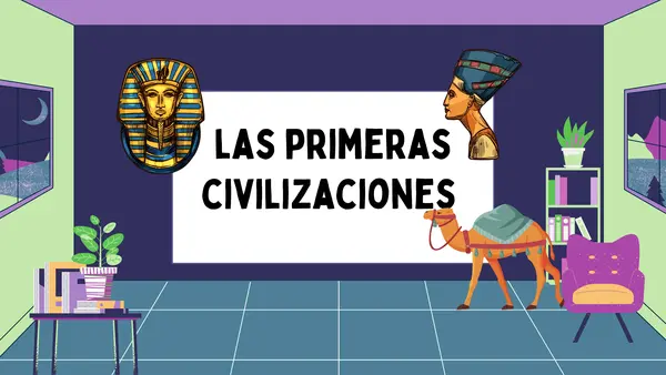Las primeras civilizaciones – Presentación editable para 7° básico