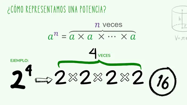Potencias, Logaritmos y propiedades