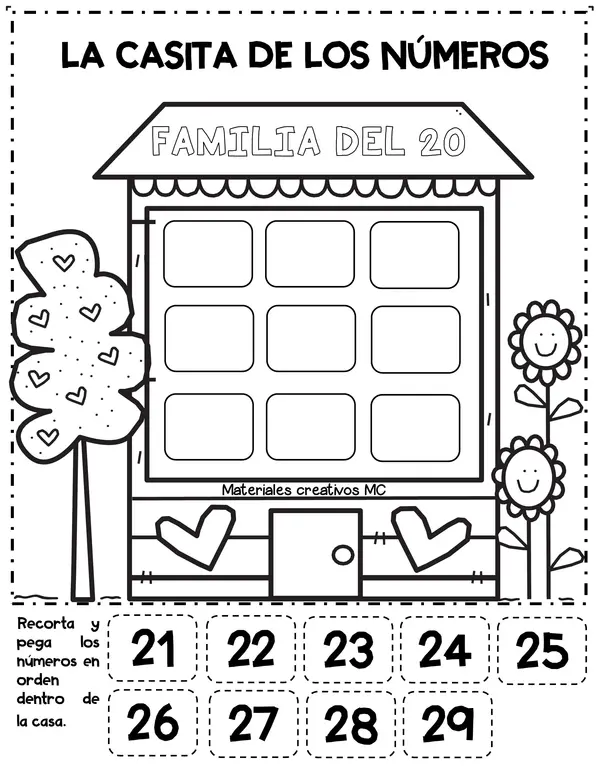 LA CASITA DE LOS NÚMEROS 