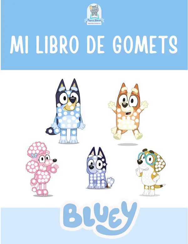 Libro de Gomets - BLUEY