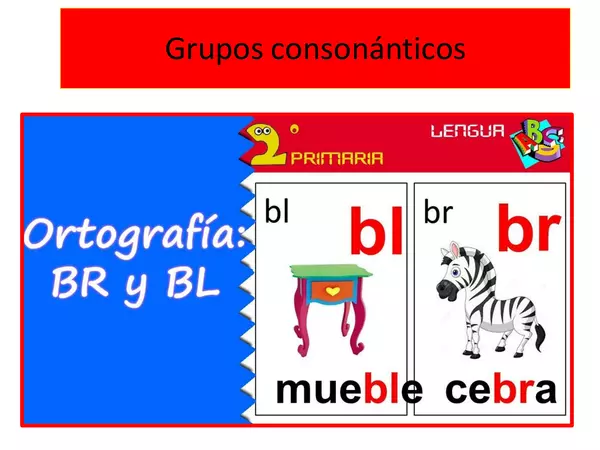 Grupos consonánticos BR-BL