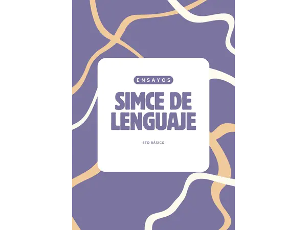 Ensayo de Lenguaje 4° Básico + Hoja de Respuestas y Pauta