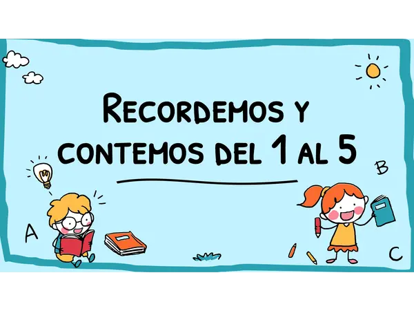 Conteo del 1 al 5