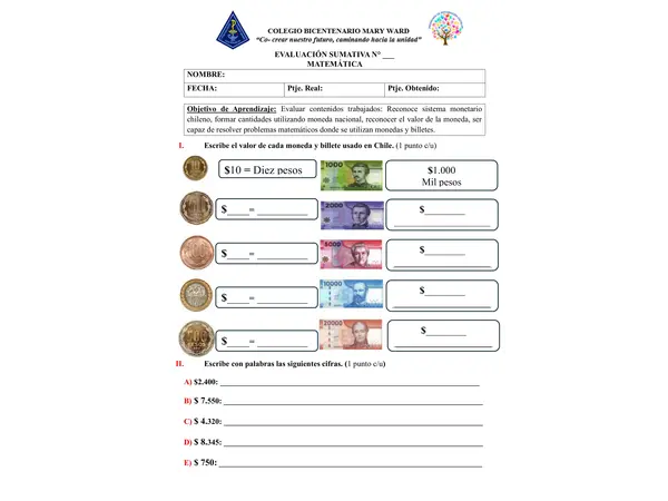 Evaluación Sistema Monetario Chileno