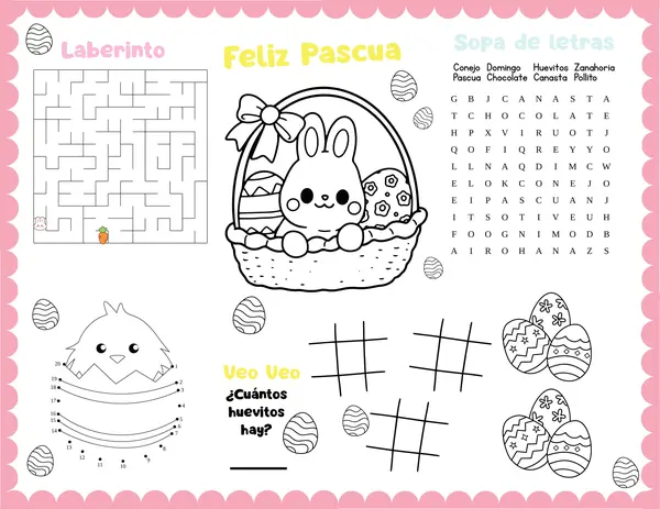 Mantel/Individual de Pascua en Diferentes Colores