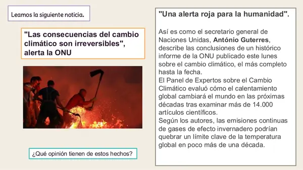 Hecho y opinión 