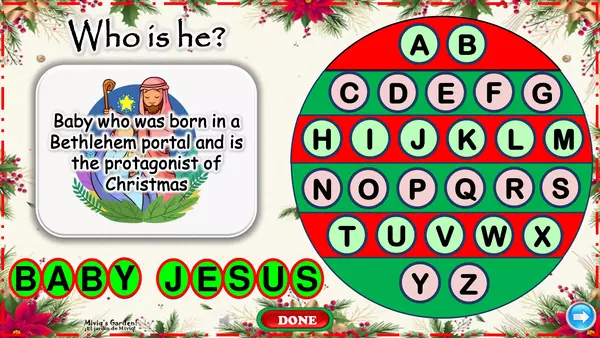 Game: Christmas Riddles (A to Z)