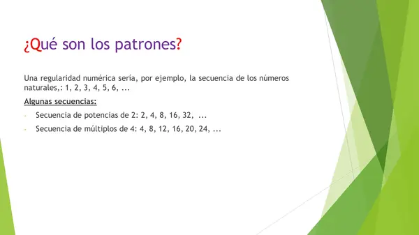 PPT PRESENTACION PATRONES Y ALGEBRA , SEPTIMO UNIDAD 2