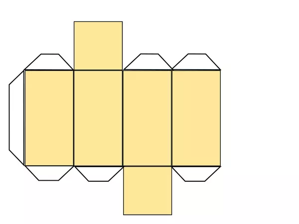 Redes de cubos y paralelepípedos