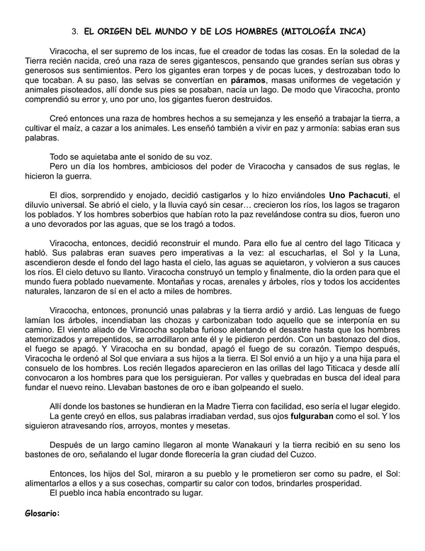 Mitos de creación