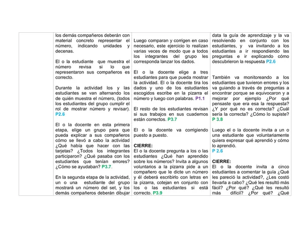 Planificación Clase a Clase: Abril | Matemática Segundo Básico