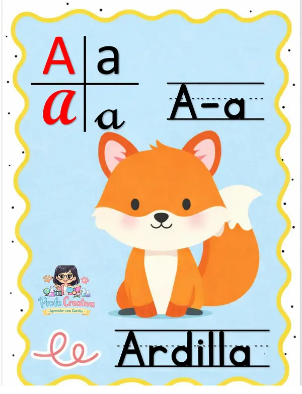 Abecedario para Pared