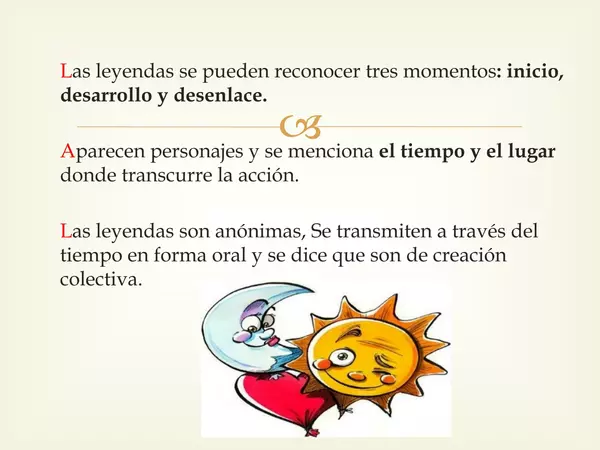Presentacion La Leyenda Sexto Basico, 