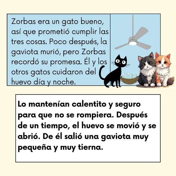  Historia de una Gaviota y del Gato que le enseñó a volar