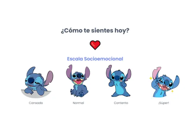 ESCALA SOCIOEMOCIONAL DE STITCH