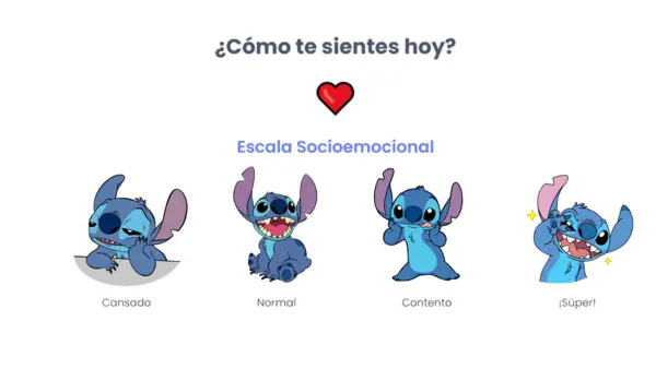 ESCALA SOCIOEMOCIONAL DE STITCH