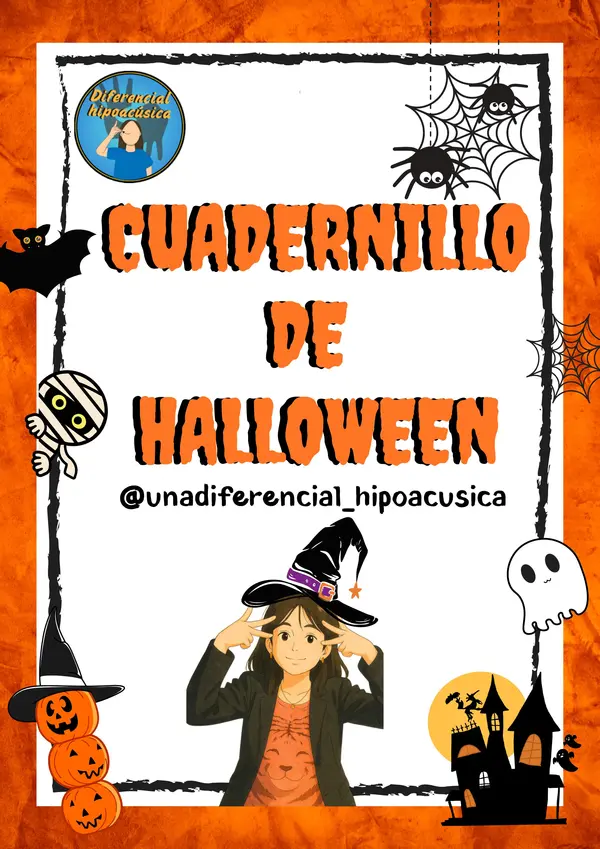 Cuadernillo de Hallowen en LSCH