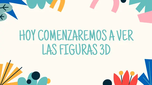PRESENTACIÓN FIGURAS 3D 