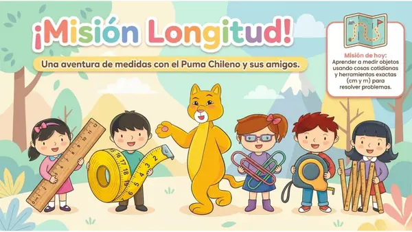 Presentación clase de matemática de Longitud