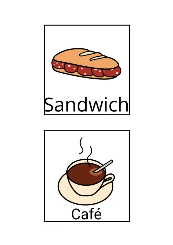 Pictogramas de Alimentación – Recursos visuales inclusivos