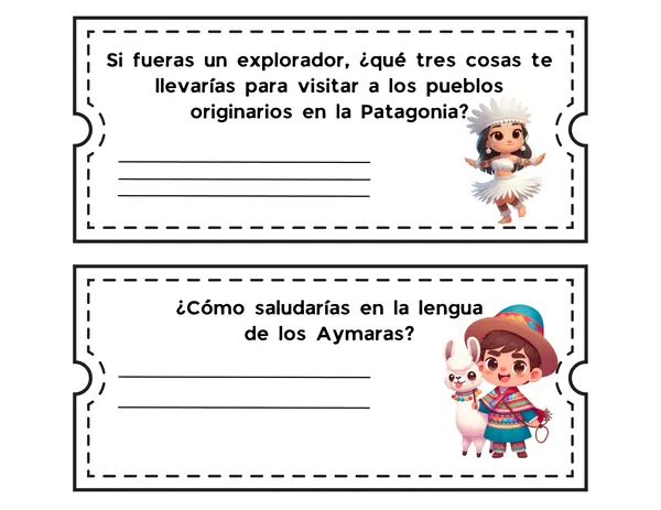 Ticket de Salida de Los Pueblos Originarios