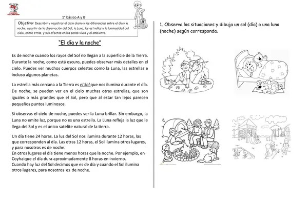 El día y la noche rotacions