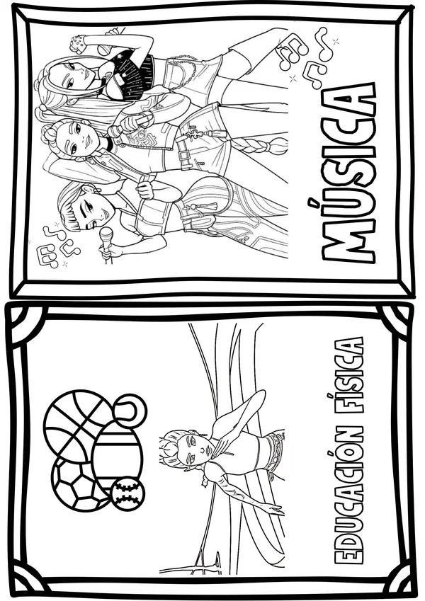 Portadas para cuadernos 
