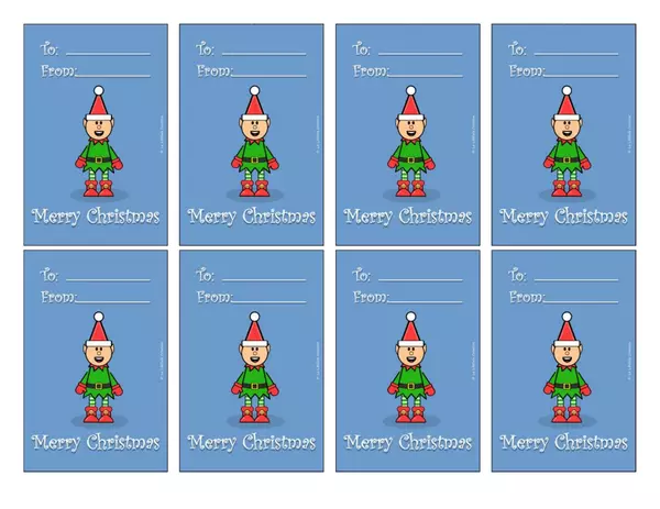 Christmas Tags Gifts Santa Tarjetas Regalos Navidad Papá Noel Craft